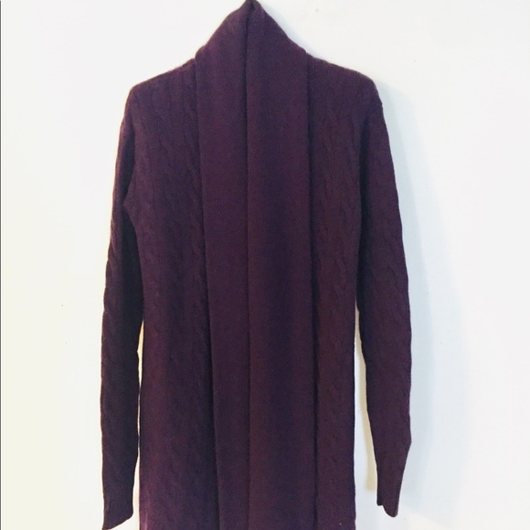 RLBL Cashmere Cable Knit Cardigan - Picture 12 of 12
